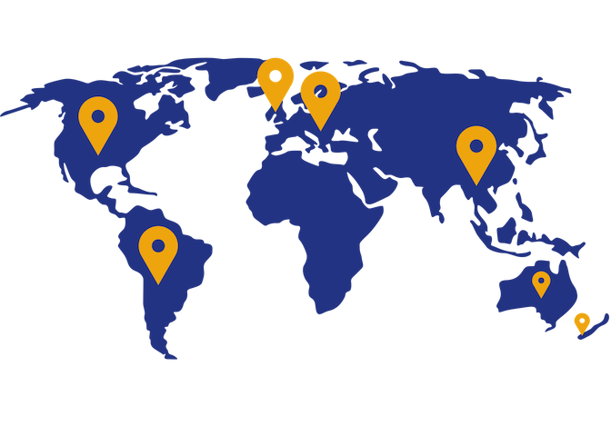 Locations in the world currently using the FLI-P™